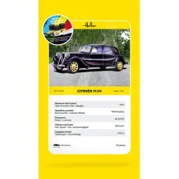 STARTER KIT Citroen 11 CV, 1/43 - Heller 56159