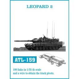 Tracks for LEOPARD 2 / Strv 103C - Friulmodel ATL-159