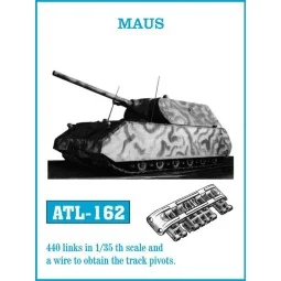 Tracks for MAUS, 1/35 - Friulmodel ATL-162