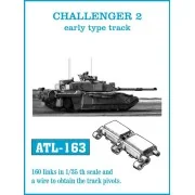 Tracks for CHALLENGER 2 early type track, 1/35 - Friulmodel ATL-163