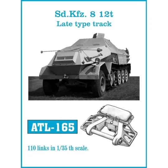 Tracks for Sd.Kfz. 8 12t Late type track, 1/35 - Friulmodel ATL-165 Tracks for Sd.Kfz. 8 12t Late type track, 1/35 - Friulmodel ATL-165