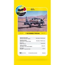 STARTER KIT T-28 Fennec / Trojan, 1/72 - Heller 56279