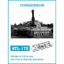 Tracks for CONQUEROR, 1/35 - Friulmodel ATL-172