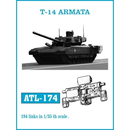 Tracks for T-14 ARMATA - Friulmodel ATL-174