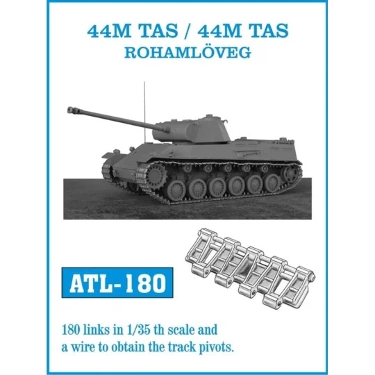 Tracks for 44M TAS /44M TAS ROHAMLÖVEG, 1/35 - Friulmodel ATL-180 Tracks for 44M TAS /44M TAS ROHAMLÖVEG, 1/35 - Friulmodel ATL-180