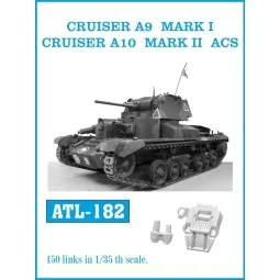 Tracks for CRUISER A9 MARK I./ CRUISER A10 MARK II ACS, 1/35 - Friu...