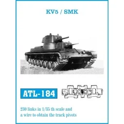 Tracks for KV 5 / SMK25.25, 1/35 - Friulmodel ATL-184