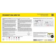 STARTER KIT Peugeot 206 WRC'03 - Heller 56113