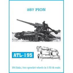 Tracks for 2S7 PION - Friulmodel ATL-195