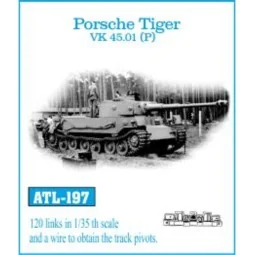 Tracks for Porsche Tiger VK45.01, 120 links - Friulmodel ATL-197