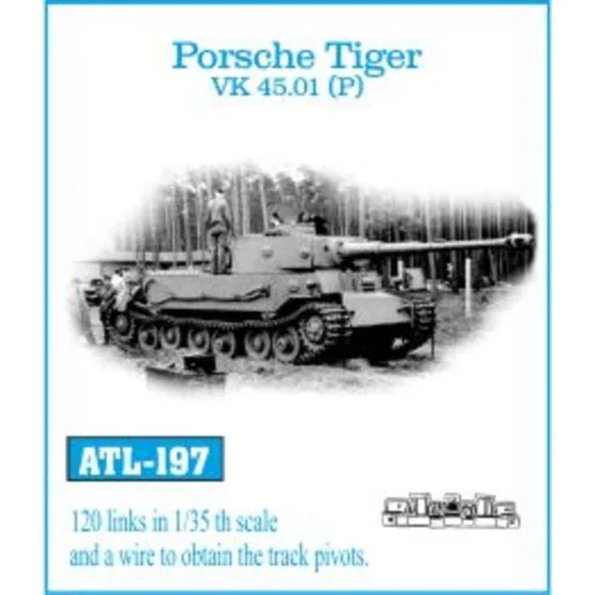 Tracks for Porsche Tiger VK45.01, 120 links - Friulmodel ATL-197