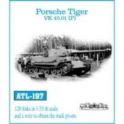 Tracks for Porsche Tiger VK45.01, 120 links - Friulmodel ATL-197