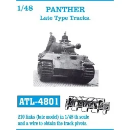 Tracks for Panther sp?te Version sp?te Version, 1/48 - Friulmodel A...