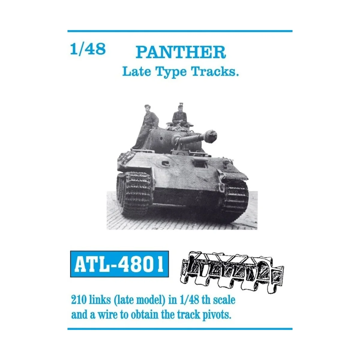 Tracks for Panther sp?te Version sp?te Version, 1/48 - Friulmodel A... Tracks for Panther sp?te Version sp?te Version, 1/48 - Friulmodel A...