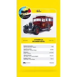 STARTER KIT Citroen C4 "Splendid Hotel", 1/24 - Heller 56713