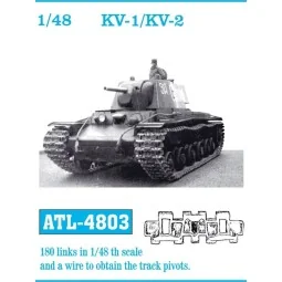 Tracks for KV-1 / KV-2, 1/48 - Friulmodel ATL-4803
