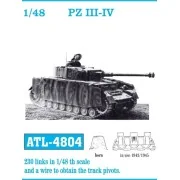 Tracks for PZ III - IV 1943/1945 - Friulmodel ATL-4804