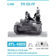 Tracks for PZ III - IV 1941/1944 - Friulmodel ATL-4805