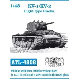 Tracks for KV-1 / KV-2 Light type, 1/48 - Friulmodel ATL-4808