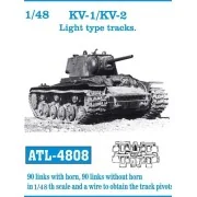 Tracks for KV-1 / KV-2 Light type - Friulmodel ATL-4808