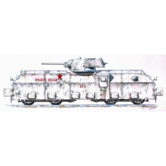 Soviet draisine Krasnaja Zvezda - Planet Models 129-MV027