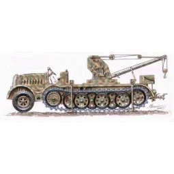 Sd.Kfz. 9 FAMO 18-ton mit Bilstein 6-ton - Planet Models 129-MV035