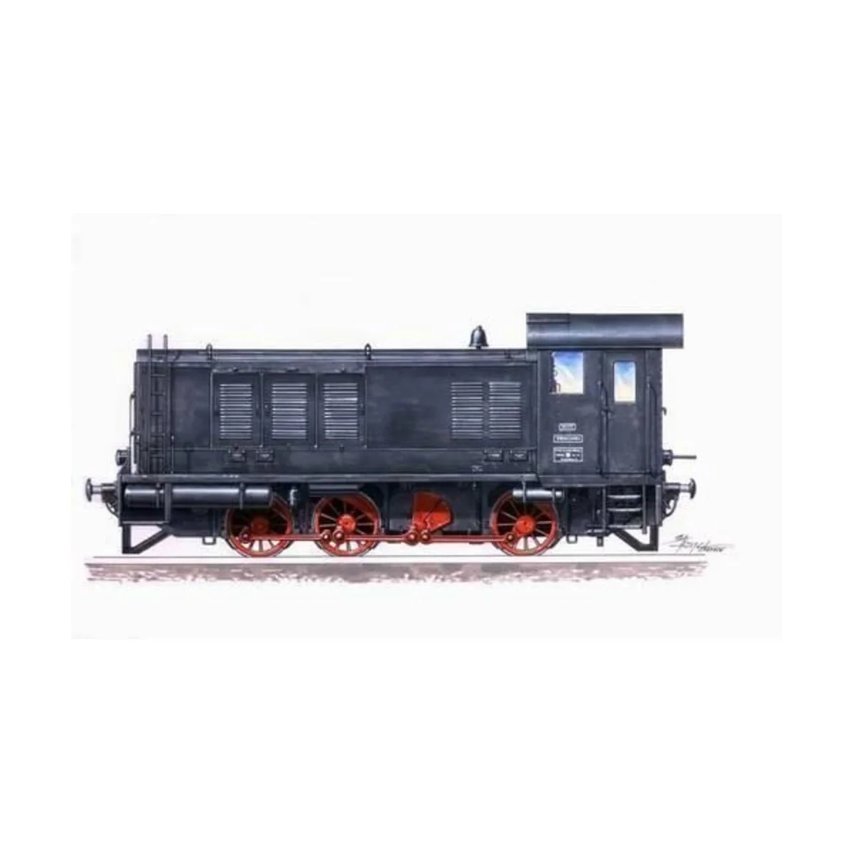 WR 360 C14 Diesel Lokomotive - Planet Models 129-MV053