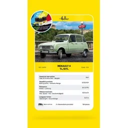 STARTER KIT Renault 4TL/GTL, 1/24 - Heller 56759
