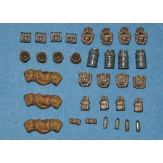 Deutsche Ausrüstung Rucksäcke, Kanister u.a. - Planet Models 129-MV057