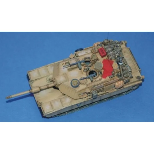 M1A1 Abrams - Irak Krieg Zusatzausrüstung, Iraq war equipment set. ...