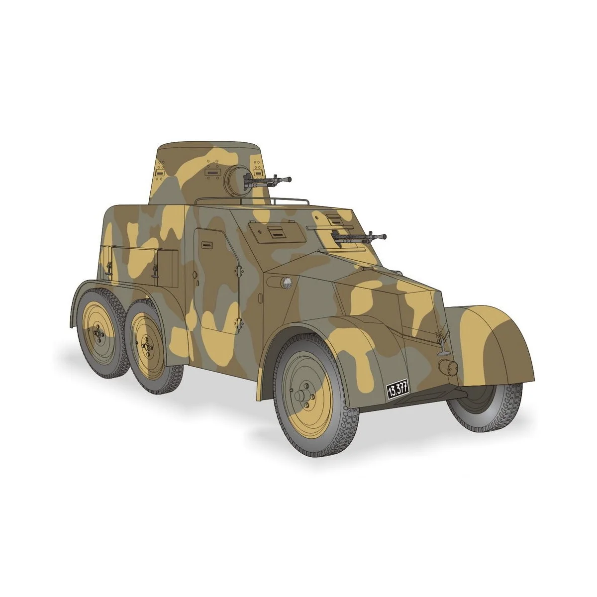 Tatra OA vz.30 - Planet Models 129-MV104