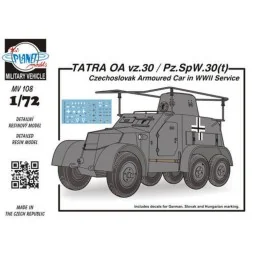 TATRA OA vz.30/Pz.SpW.30(t) Czechosl.Arm - Planet Models 129-MV108