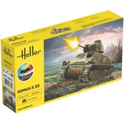 STARTER KIT Somua S35, 1/72 - Heller 56875