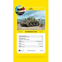 STARTER KIT M4 Sherman D-Day, 1/72 - Heller 56892