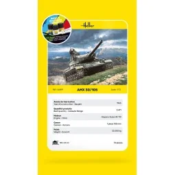 STARTER KIT AMX 30/105, 1/72 - Heller 56899