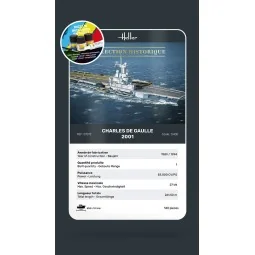 STARTER KIT Charles de Gaulle, 1/400 - Heller 57072