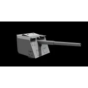 15 cm TbtsK C/36 WWII German Atlantic Wall Gun - Planet Models 129-...