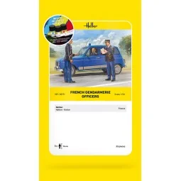 STARTER KIT French Gendarmerie Officers, 1/24 - Heller 58751