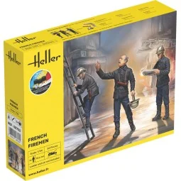 STARTER KIT French Firemen, 1/24 - Heller 58753