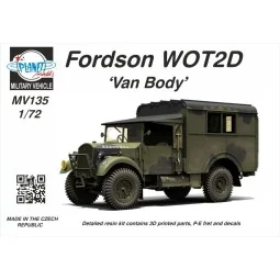Fordson WOT2D ‘Van Body’ 1/72 - Planet Models 129-MV135