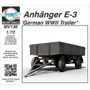 Anhänger E-3 ‘German WWII Trailer’ - Planet Models 129-MV136