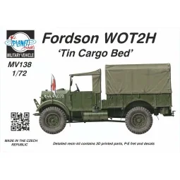 Fordson WOT2H (15CWT) ‘Tin Cargo Bed’, 1/72 - Planet Models 129-MV138
