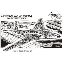 Heikel He P 1079 A WWII Projekte - Planet Models 129-PLT002