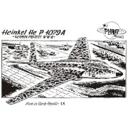 Heikel He P 1079 A WWII Projekte - Planet Models 129-PLT002