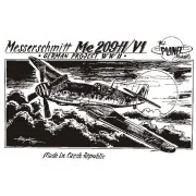 Messerschmitt Me 209 H/V1 WW II Projekte - Planet Models 129-PLT005