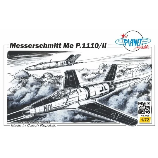 Messerschmitt Me-1110/II WW II Projekte - Planet Models 129-PLT006