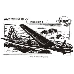 Tachikawa Ki-77 WW II Projekt - Planet Models 129-PLT016