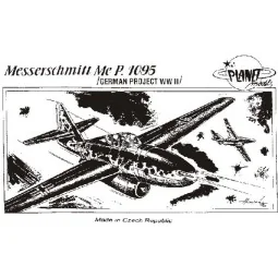 Messerschmitt Me P. 1095, WW II Projekt - Planet Models 129-PLT017