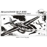 Messerschmitt Me P. 1095, WW II Projekt - Planet Models 129-PLT017