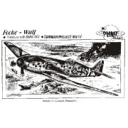 Focke-Wulf Einsitzer mit BMW 802 - Planet Models 129-PLT019